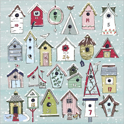 'Bird Houses' - Advent Calendar Card (sorry sold out) 'Bird Houses' - Advent Calendar Card (sorry sold out)