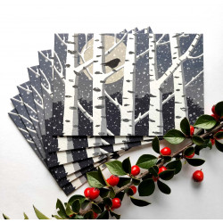 'Twilight Robin' - pack of ten cards 'Twilight Robin' - pack of ten cards