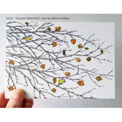 'Autumn Branches' greetings card 'Autumn Branches' greetings card