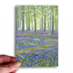 'Bluebell Wood' - greetings card *NEW* 'Bluebell Wood' - greetings card *NEW*