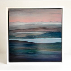 Oil Painting - Blue Mist (33cm) SOLD Oil Painting - Blue Mist (33cm) SOLD