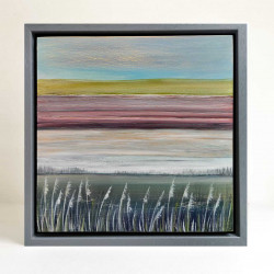Oil Painting - River Reeds (23cm) Oil Painting - River Reeds (23cm)