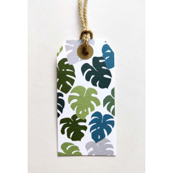 Monstera Leaves - gift tags Monstera Leaves - gift tags