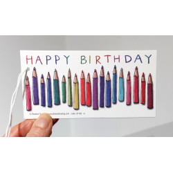 Pencils - gift tag Pencils - gift tag