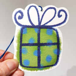Present - gift tag (single) Present - gift tag (single)