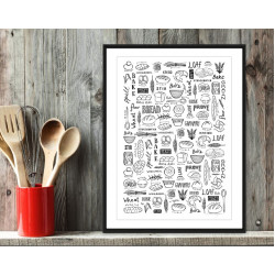 Giclée Print (A3) - Baking Giclée Print (A3) - Baking