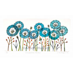 Drypoint - Dandelion Clocks (sold out) Drypoint - Dandelion Clocks (sold out)