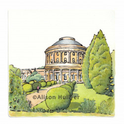 Drypoint Print - The Rotunda, Ickworth House Drypoint Print - The Rotunda, Ickworth House