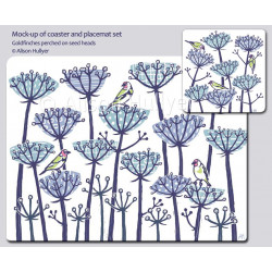 Goldfinch Placemat - bespoke colours available *SALE* Goldfinch Placemat - bespoke colours available *SALE*