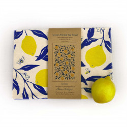 Lemons Tea Towel (navy) Lemons Tea Towel (navy)
